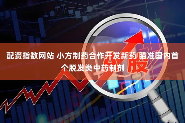 配资指数网站 小方制药合作开发新药 瞄准国内首个脱发类中药制剂